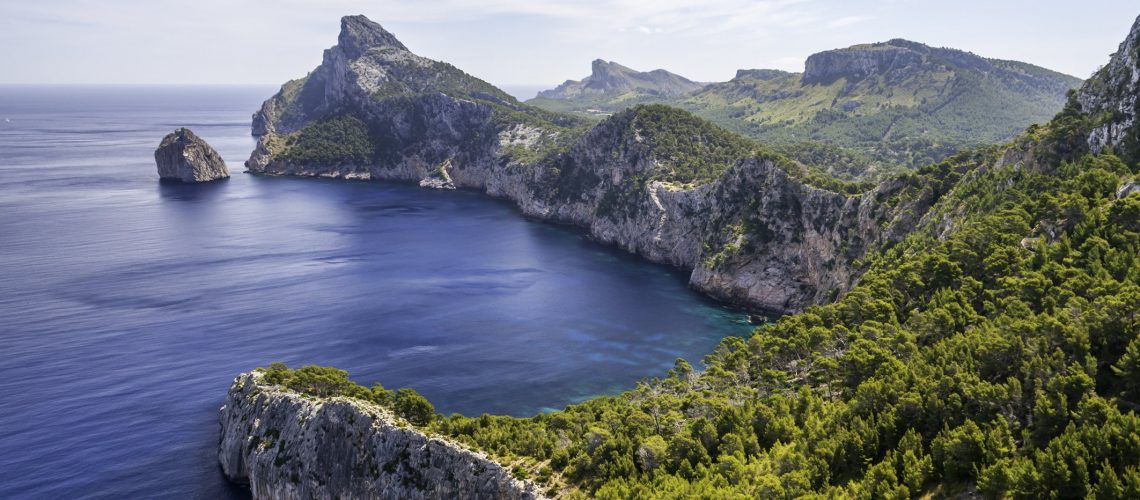 Formentor - Observation point. Island of Majorca, Spain.